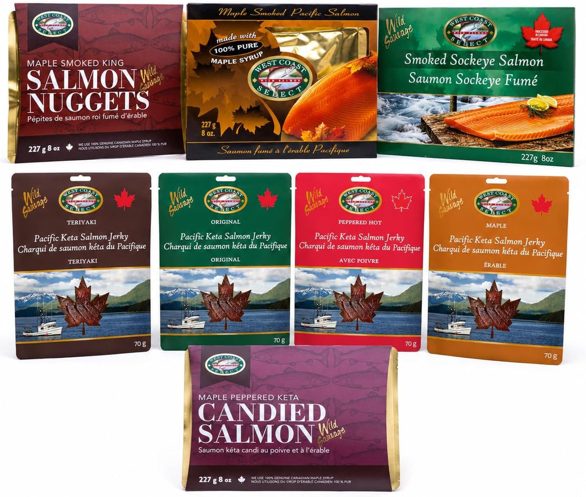 Ultimate Wild Salmon Gift Box — 8 premium wild salmon favourites