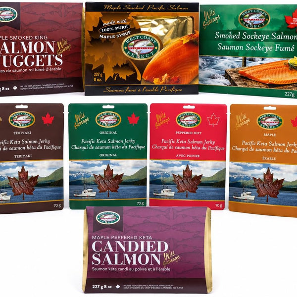 Ultimate Wild Salmon Gift Box — 8 premium wild salmon favourites