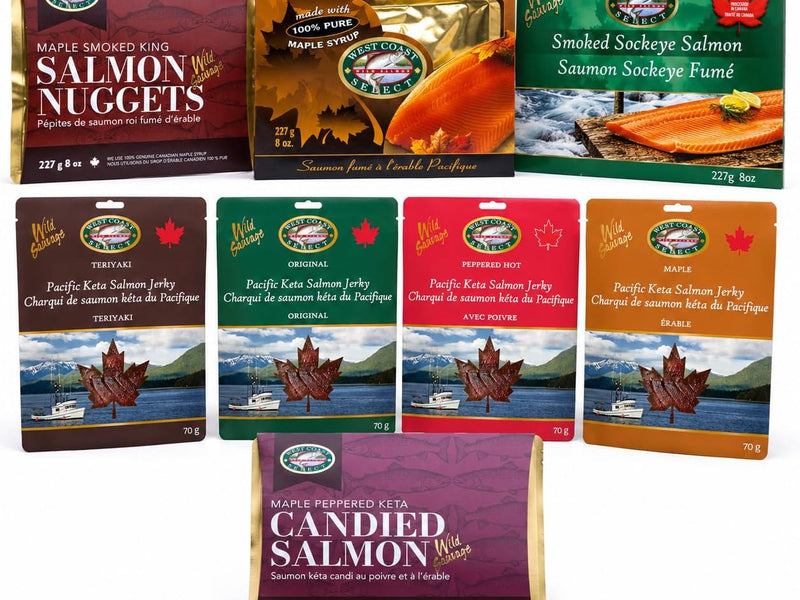 Ultimate Wild Salmon Gift Box — 8 premium wild salmon favourites