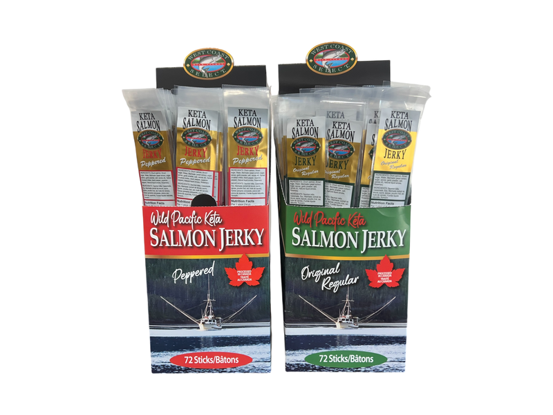 Bâtonnets de saumon séché