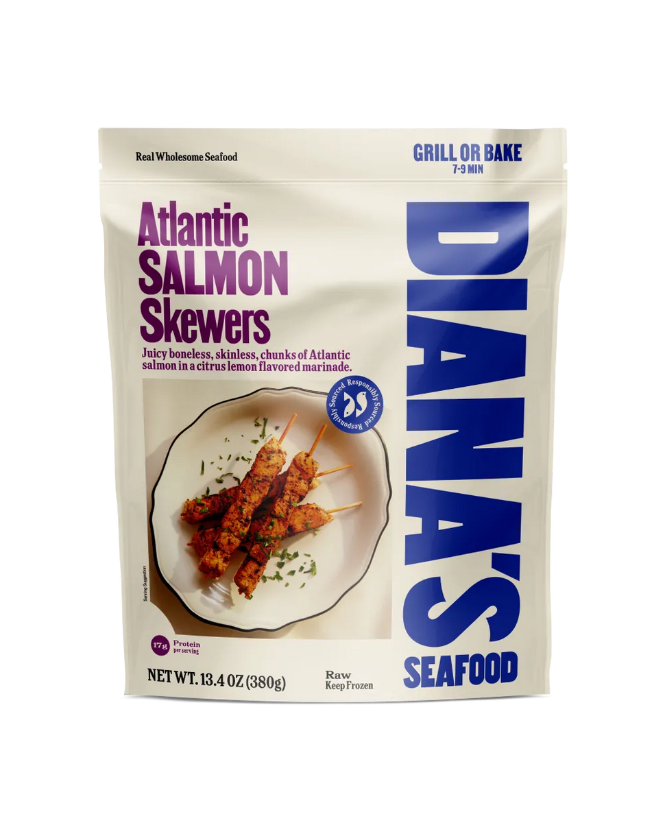 Atlantic Salmon Skewers