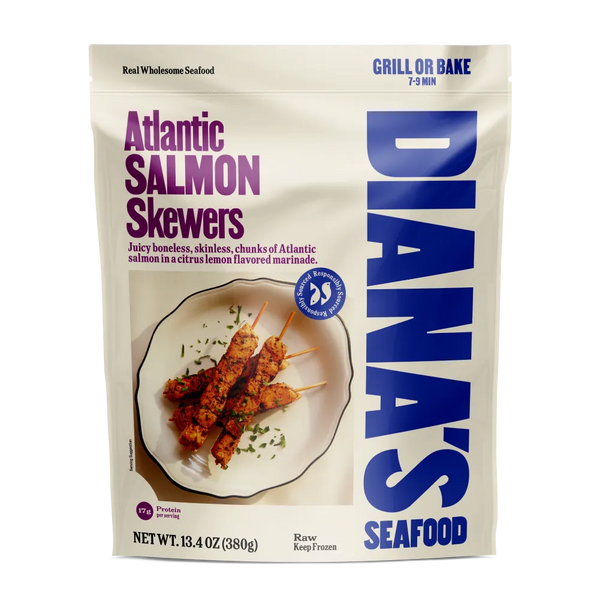 Atlantic Salmon Skewers