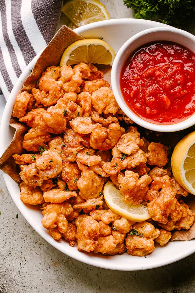 Crevettes popcorn