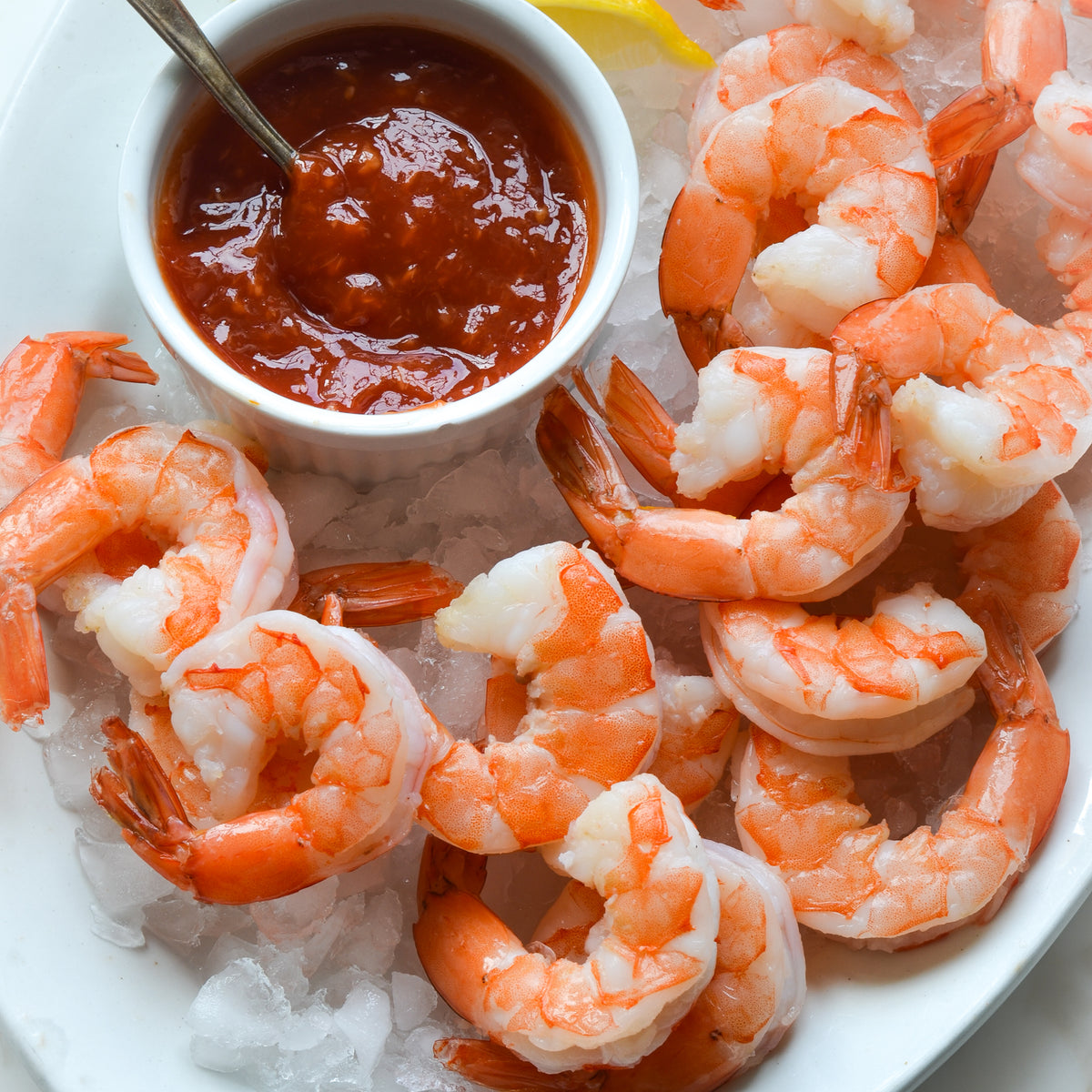 Selva  Black Tiger shrimp ring with sauce