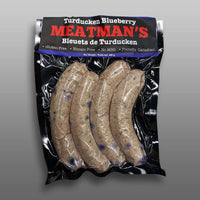 Turducken Blueberry Sausages