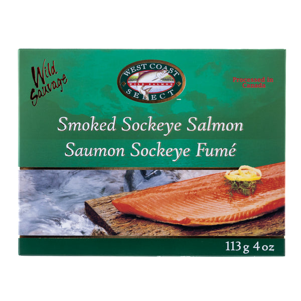 Smoked Sockeye Salmon - Paper Gift Box