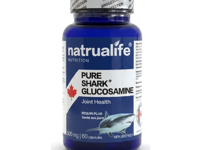 Pure Shark+ Glucosamine 500 mg, 60 capsules