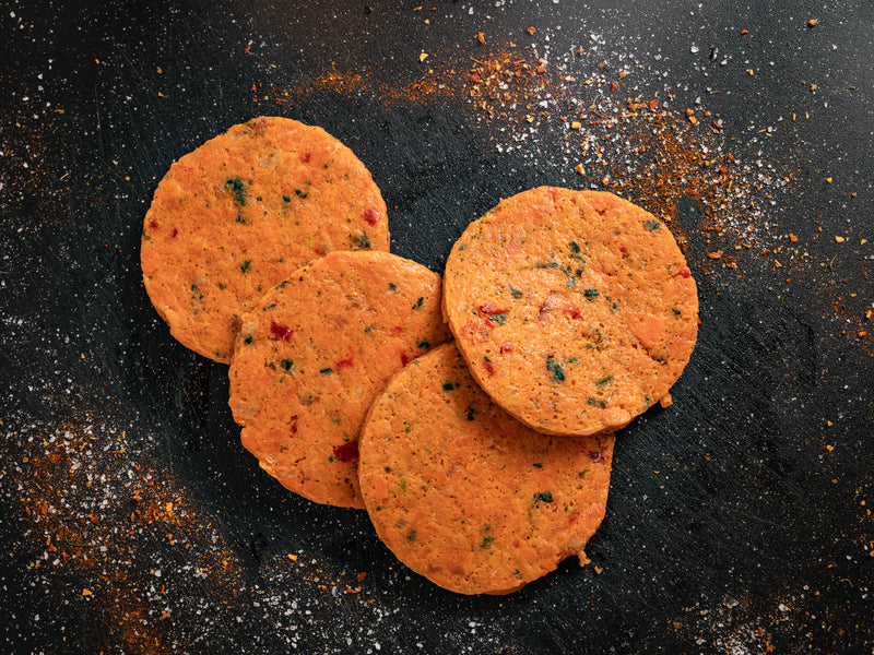 Sockeye Salmon Burger Patties