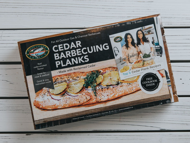 Cedar BBQ Planks with Cookbook