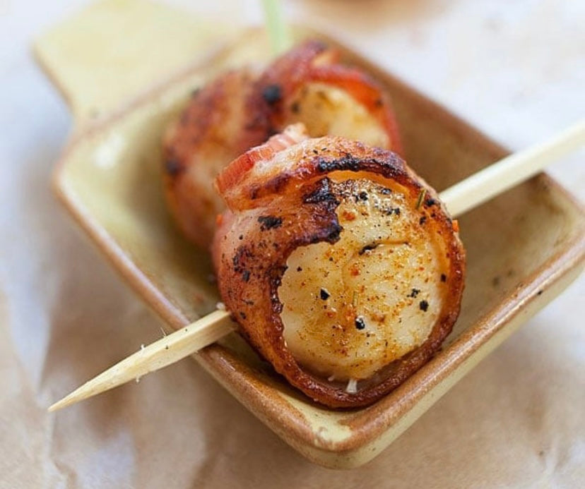 Bacon Wrapped Scallops