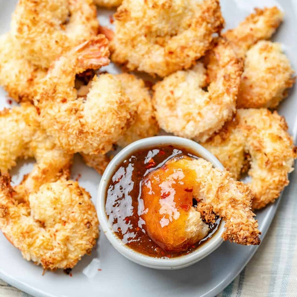 Breaded Coconut Prawns
