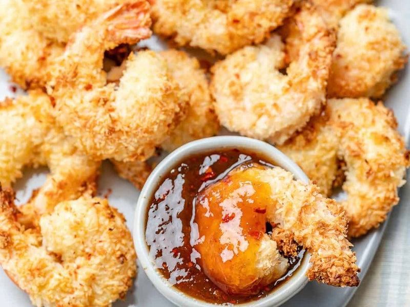 Breaded Coconut Prawns