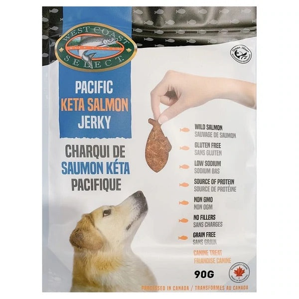 Friandises pour animaux - Jerky de saumon sauvage