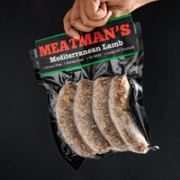 man holding a Mediterranean Lamb