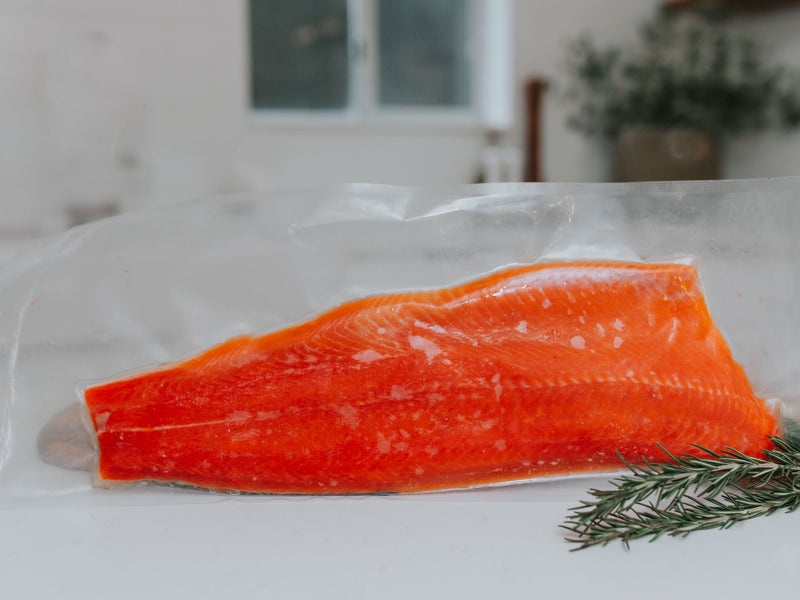 Sockeye Salmon Fillets- Value Box (10lb case)